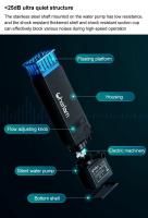 Filtro De Acuario Con Sistema De Aireación Y Filtro Integrado Eliminador De Película Grasa Para Agua Clara Accesorio Para Tanque De Peces - details 3