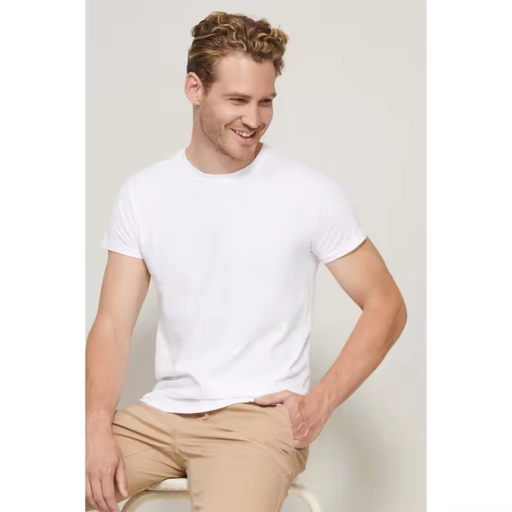 MARNAULA - Pack de 3 Camisetas Blancas de Algodón para Hombres y Mujeres - 1