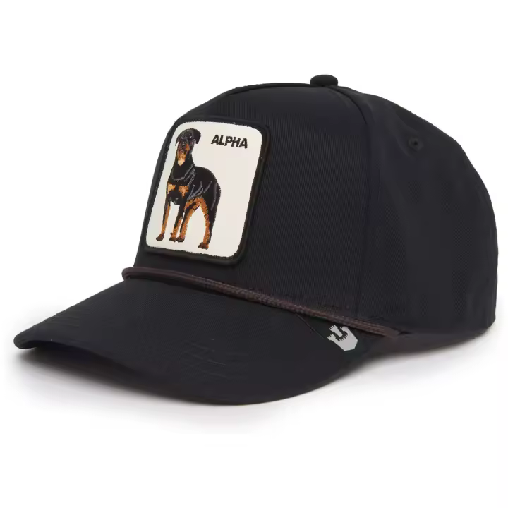 Gorra Goorin Bros Alpha Dog para unisex en color negro - 1