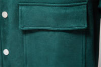 Chaqueta con cuello levantado para hombre, uniforme de béisbol informal, talla europea, ante nuevo, otoño e invierno, 2024 - details 26