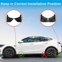 Protector De Barro Suave Para Tesla Model 3 Highland 2024 Y Model Y 2024-2021 Guardabarros Antisalpicaduras Para Ruedas Frontales Y Traseras - details 12