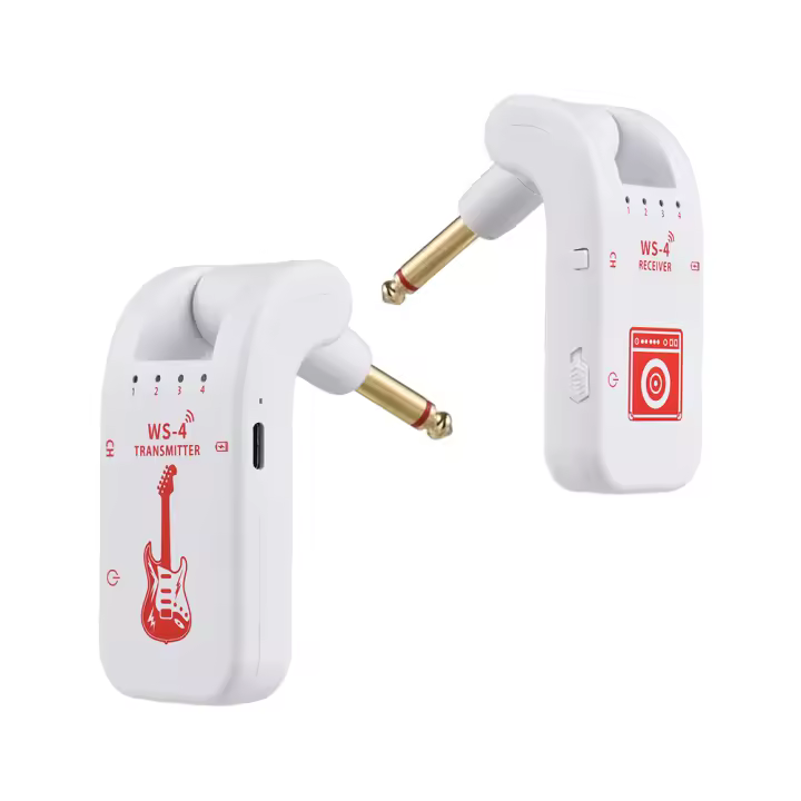  Sistema Inalámbrico Para Guitarra 2.4G Recargable Transmisor Y Receptor Para Guitarra Eléctrica Bajo Y Instrumentos De Viento Eléctricos - 1
