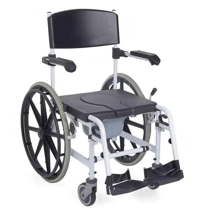 Silla de rudas para wc y ducha modelo onda Marca Moretti iberica - 1