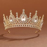 Accesorio De Pelo Clásico Elegante Y Noble Para Mujer Regalo De Belleza Real Para Novia Y Damas Del Honor Metal - details 6