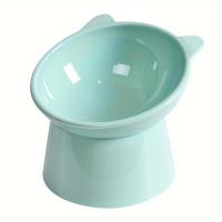 Tazón De Alimentos Para Gatos Con Alzamiento Anti Vómitos Para Rostros Planos Pequeños Perros Protege Espalda Del Animal Lavable En Lavaplatos - details 6