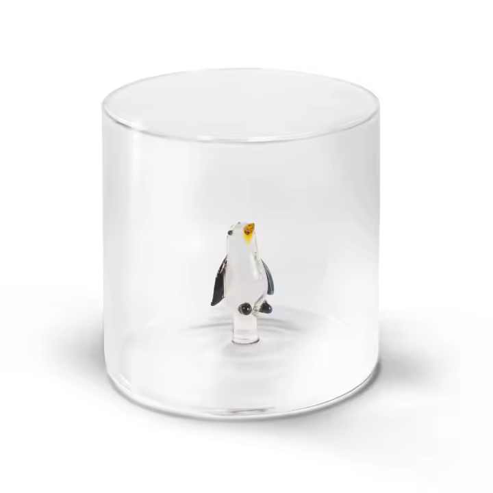 WD Estilo de vida vidrio borosilicato CC 250 ml pingüino Decoración - 1