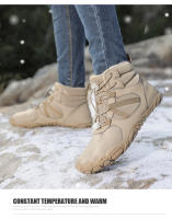 Botas De Invierno Impermeables Para Hombres Y Mujeres Zapatos De Camuflaje Casuales Para Exterior Trabajo Caminar Escalada Senderismo - details 40