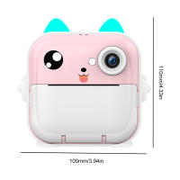 Cámara Digital Para Niños Q5 Con Impresora Térmica Mini Cámara Que Imprime Fotos Regalo Para Niños Camera Infantil Instantánea - details 18