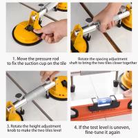 Dispositivo De Nivelación De Encimera De Aluminio Con Ventosa Herramienta De Fijación Y Vacío Fuerte Para Piedra Azulejo Vidrio - details 9
