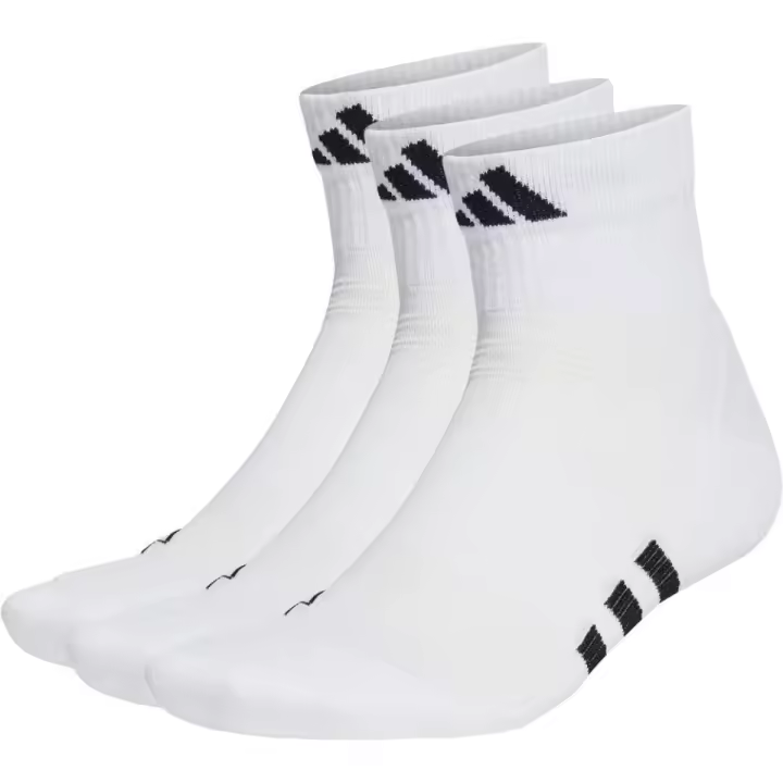 Calcetin Adidas Blancos Tobillero Pack De 3 Ht3450 - 1