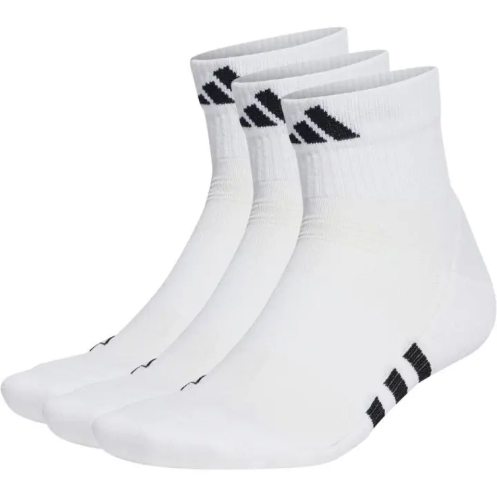 Calcetin Adidas Blancos Tobillero Pack De 3 Ht3450 - 1