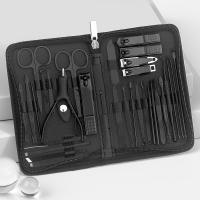 Set De 32 Herramientas De Manicura Profesional Con Tijeras Y Cortauñas Kit De Pedicura Y Arte De Uñas En Acero Inoxidable - details 4