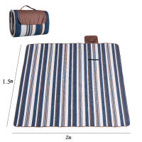 Manta De Picnic Portátil Impermeable De 60/80 Pulgadas Para Exteriores Doble Capa Ancha Antihumedad Suelo De Tenda Playa - details 1