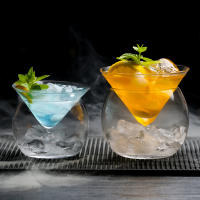 Martini Molecular Copa De Cocktail Con Base Triangular Cristal Vaso De Bebida Creativo Para Fiesta Accesorios De Barra - details 1