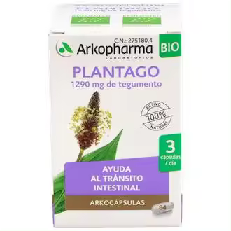 Arkopharma Arkocápsulas Plantago, 84 Cápsulas - 1