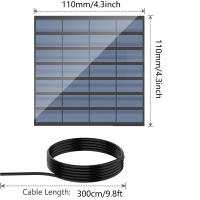 Bomba De Agua Solar Para Fuente Y Baño De Pájaros Con Varias Boquillas Bomba Solar Para Jardín Piscinas Y Paisajismo - details 4