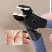 Tijeras De Uñas Antisalpicaduras Para Uñas Gruesas Tamaño Grande Para Uñas De Pies Y Manos Corte Preciso Material Mental - details 0
