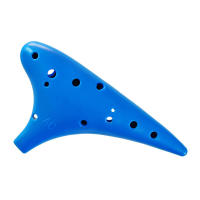 1PC Ocarina De Resina Plástica Con 12 Agujeros Alto C Ajuste De Tono Instrumento Musical Para Adultos Y Niños Multicolor - details 2
