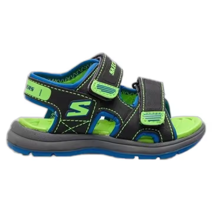 Sandalias marca Skechers modelo 97125L-Bblm para hombre en color gris - 1