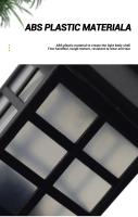 Luces Solares Para Jardín Impermeables Iluminación De Paisaje Para Vía Larga Y Jardín Decoración De Jardín Con Lámpara Y Farol Solar Potenciado - details 17