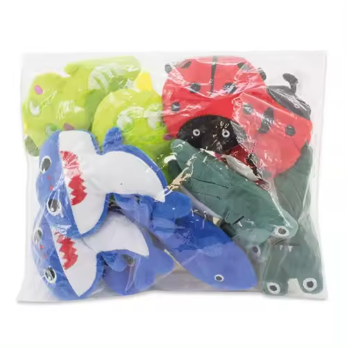 Disok Lote 20 Peluches Baratos Infantiles Animales - Regalos, Detalles para Niños, Cumpleaños, Colegios, Guarderías, Graduaciones Fiestas - Diseños Divertidos, Material Suave y Esponjoso - 1