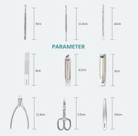 Nuevo Kit De Manicura Y Pedicura Profesional Con Cortauñas De Acero Inoxidable Y Estuche De Viaje Herramientas De Corte Para Uñas - details 15