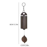Campanas De Viento De Cobre Estilo Retro Resonancia Profunda Campanas De Metal Para Decoración De Patio Al Aire Libre - details 4