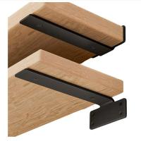 2/4PCS Soportes De Estante Flotante De Hierro Fundido Resistentes Para Estantes Invisibles L De 1/5 Pulgada Soporte Para Madera - details 4