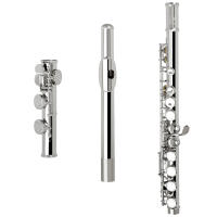 FLUTE TRANVERSAL PROFESSIONAL SLADE 16 AGujeros C Llave C Clave E Mecanismo Material De La Superficie Niquelado Cupro-níquel - details 8