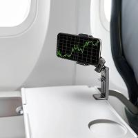 Soporte Ajustable Y Plegable Para Teléfono En Forma De Avión Soporte Giratorio Portátil Para Escritorio Soporte Para Viajes Auto Y Fotografía Selfie - details 2