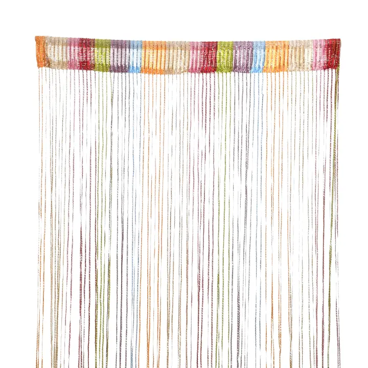 Panel De Puerta Ventana Con Pantalla Antipolvo Tassel Beaded Cortinas Translúcidas Para Decoración De Habitaciones - 1