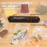 Máquina Selladora De Alimentos Acumulativa OFENGIQ Para El Hogar Con 10pcs De Bolsas De Vacío Negras Accesorios Para Cocina - details 13