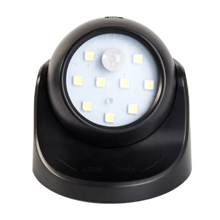 Lámpara De Pared Multifuncional Con Sensor De Movimiento Luz Nocturna LED Eficiente Energía Rotación De 360 Grados Para Porche Y Dormitorio - 1