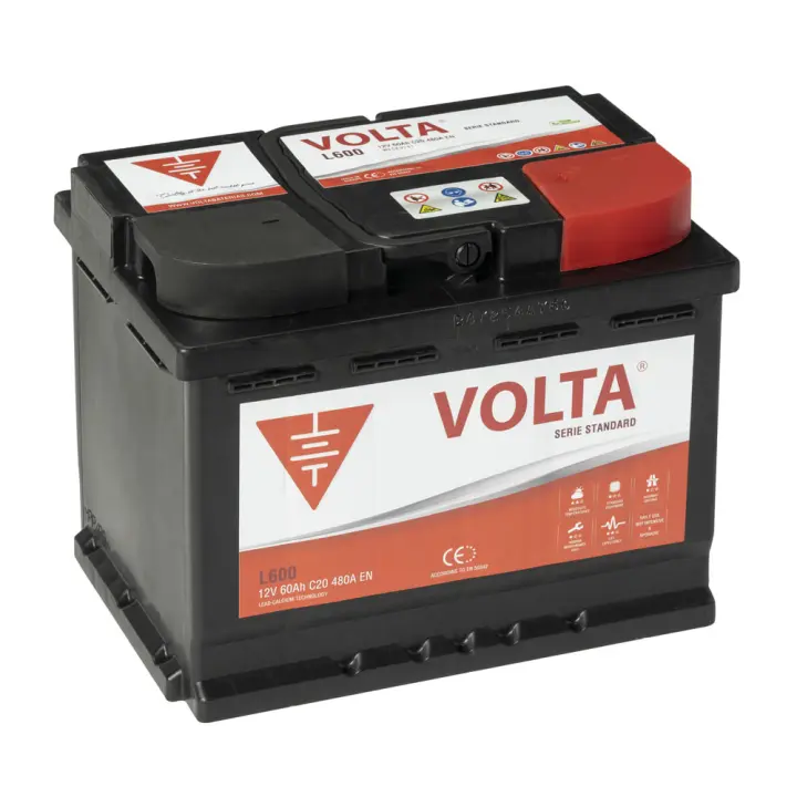 Batería para coche 60Ah 480A Volta - 1
