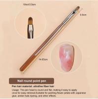 9PCS Pincel De Uñas Con Gel UV Para Dibujar Y Pintar DIY Herramienta De Manicura Acrílica Para Diseño De Uñas Y Mostrador De Toppings - details 3