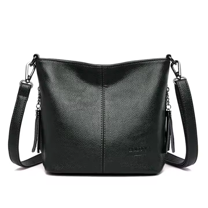 Nueva bandolera para mujer de cuero PU de alta calidad bolso de hombre bolso de la Mano diseño bolsos y monederos para mujer - 1