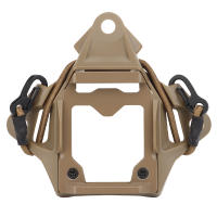 Adaptador De Montaje NVG Para Casco Deportivo Vas Shroud Tres Agujeros Compatible Con FAST MICH AF Wendy Accesorios De Nylon Para Hombres - details 8