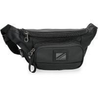 Pepe Jeans Straps Riñonera con Bolsillo Negro 30x13x5 cms Poliéster con detalles en Piel Sintética - details 0