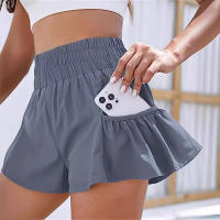 Shorts De Yoga Para Mujer Fitness Elásticos Verano Running Workout Leggings De Correr Para Dama Gimnasio Deportes Shorts - details 1