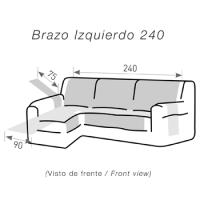 Funda de Sofá Chaise Longue 200 Cm Belmarti - Cubre Sofá Reversible y Acolchado de Alta Calidad para Proteger y Personalizar tu Sofá - details 7