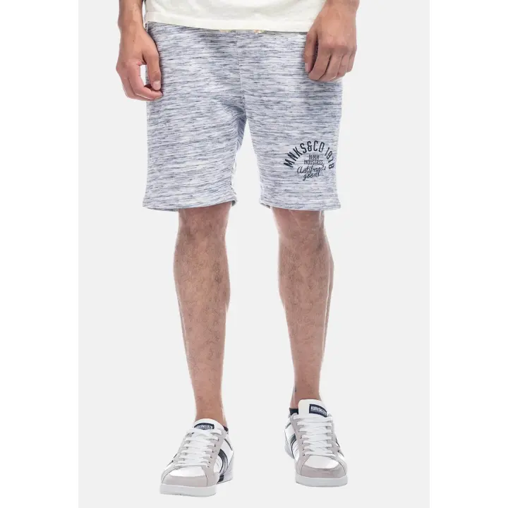 Koroshi Pantalón corto jogging felpa color azul | Moda urbana - 1