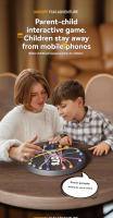 Juego De Mesa Estratégico Para Niños Con Sensorialidad Social Juego De Lógica Desafío De Línea Enredada Divertido Para Edad 7-12+ - details 7