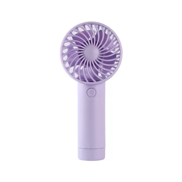 Mini Ventilador de Mano a Batería con Batería Lition, Ventilador Personal Alimentado por USB, 3 Velocidades, Flujo de Aire Mejorado, Ventilador de Bolsillo Silencioso Recargable - 1