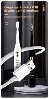 Cepillo De Dientes Eléctrico Sonic Jian Para Adultos Con 5 Modos De Velocidad Recargable USB IPX7 Impermeable Limpieza Profunda Blanqueamiento Masaje Con Temporizador - details 6