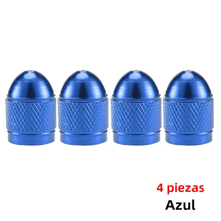AUTCOAT 4/8Pcs Cubiertas De Válvula De Neumáticos Universal En Aluminio Para Coches Camiones Motocicletas SUVs Y Bicicletas - 1
