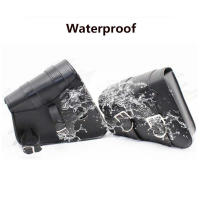 Bolsas De Silla Para Motocicleta De Cuero PU Universal Para Honda Suzuki Sportster XL883 1200 Estilo Swing Arm Bolso De Almacenamiento Impermeable Negro - details 2