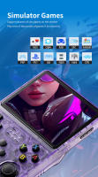 Retro Handheld Video Game Console Linux System 3.5 Inch IPS Screen Handheld Video Player 64GB 128G Games - details 4