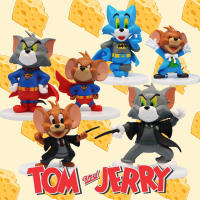 Set De 6 Figuras Pequeñas De Tom El Gato Y Jerry El Ratón Decoración Para Coche Y Escritorio Estilo Divertido Regalo Para Niños - details 0