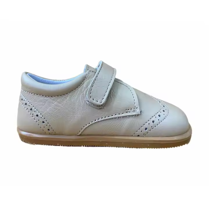 Zapatos de Vestir Niño Crios Blanditos de Crío's LEO Piel Beige - 1