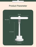 Lámpara De Mesa LED Con Protección Ocular Iluminación Dimmable Para Estudio Y Oficina Luz De Escritorio Inteligente Con 3 Niveles De Iluminación Toque Lámpara De Lectura De Cama Plegable - details 10